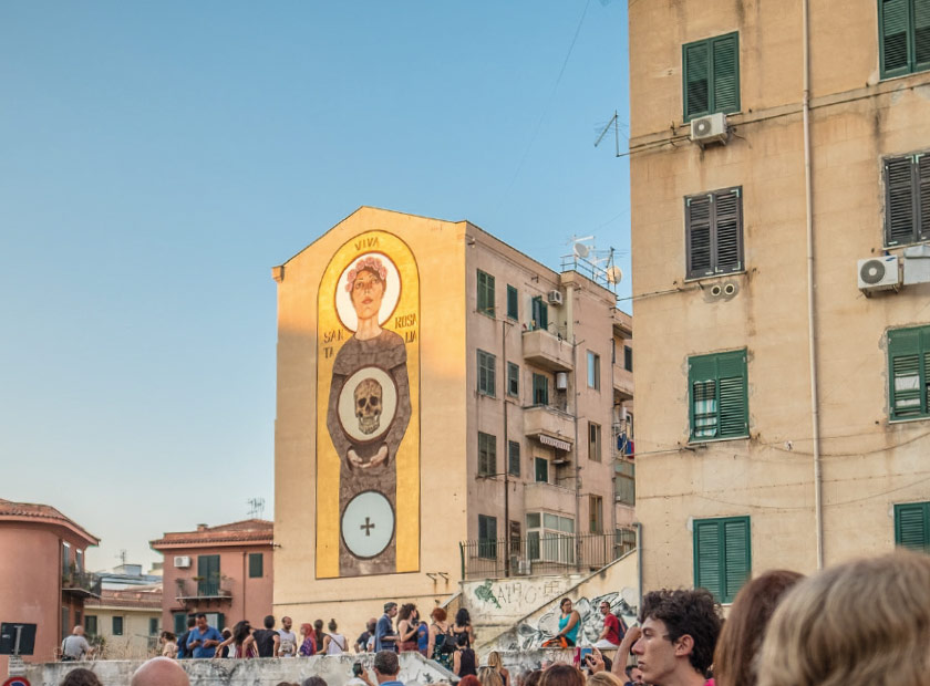 L'arte rinnova i popoli e i quartieri - Intervista ad Igor Scalisi 